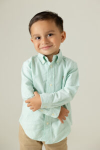 3 year old boy milestone portrait session in Fresno California by Stephanie Leal Photography