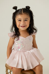 2 year old girl milestone portrait session in Fresno California by Stephanie Leal Photography